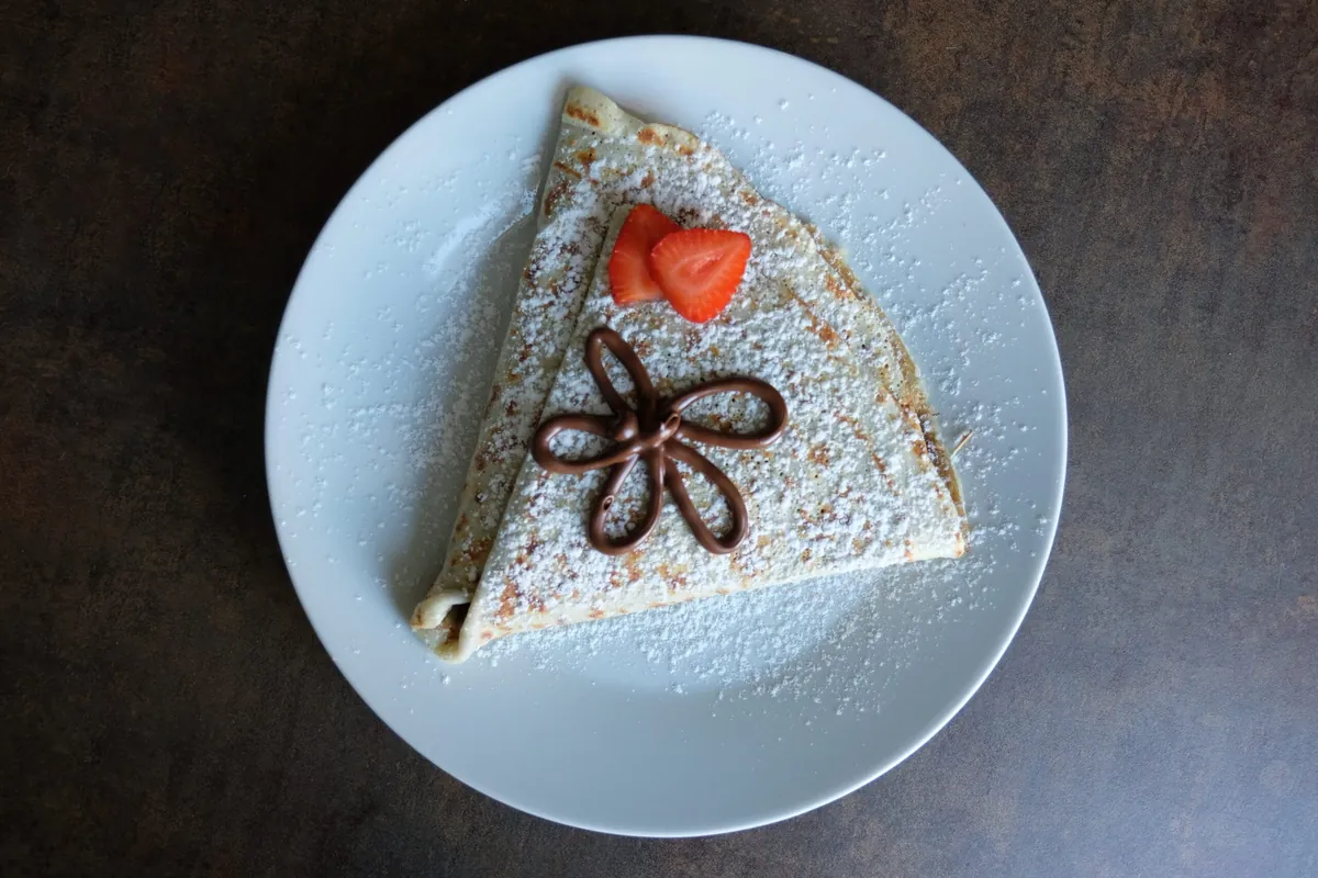 Palačinka Nutellová s banánem
